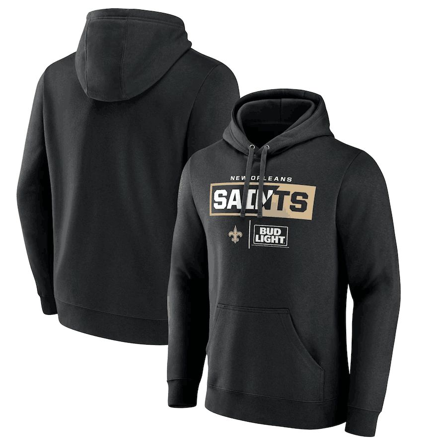 Men 2023 NFL New Orleans Saints black Sweatshirt style 1->youth soccer jersey->Youth Jersey